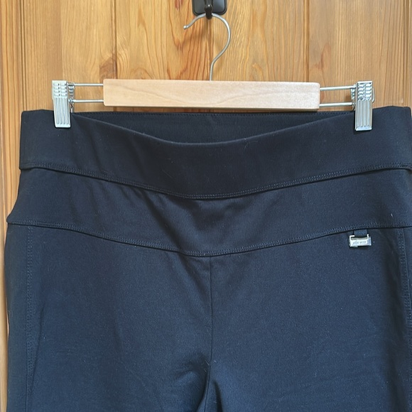 NWOT Nine West Black Leggings Sleek Stretchy Ankle-Length - Picture 3 of 7